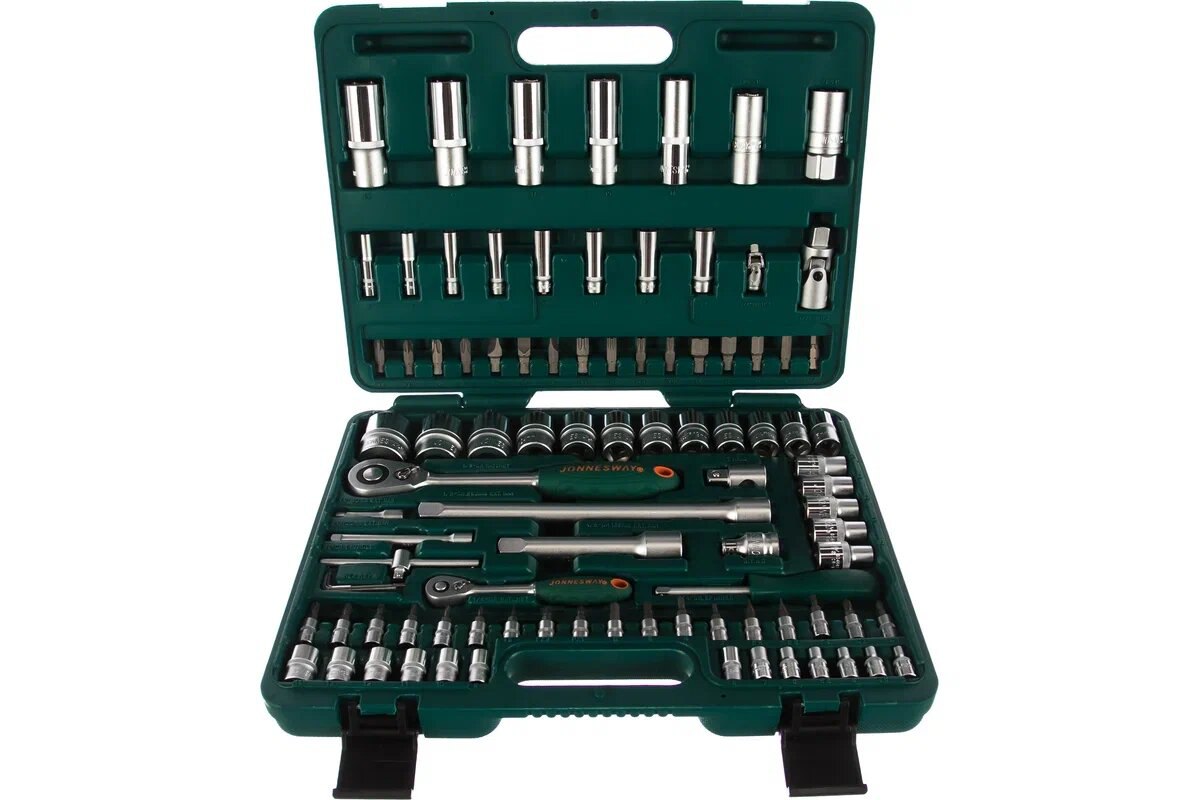 Набор инструмента 94 пр. 1/2" 1/4" 6 гр. JW — изображение 3